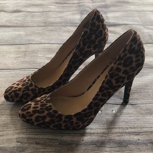 LC Lauren Conrad Leopard Heels New
